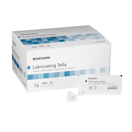 Lubricating Jelly McKesson 3 Gram Individual Packet Sterile (EA)