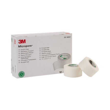 Medical Tape 3M Micropore White 1 Inch X 10 Yard Paper NonSterile (RL)