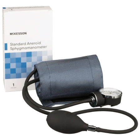 Aneroid Sphygmomanometer Unit McKesson Brand Adult Cuff Nylon Cuff 23 - 40 cm Pocket Aneroid (BX)