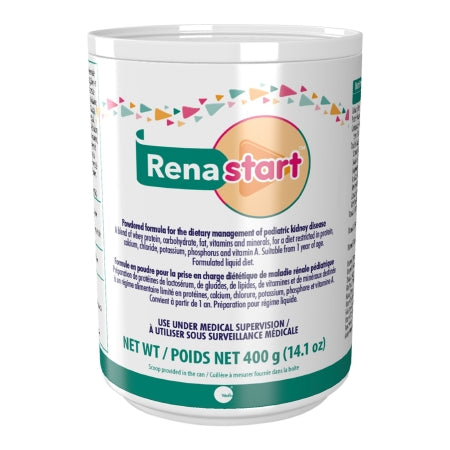 Pediatric Oral Supplement / Tube Feeding Formula Renastart™ Unflavored 14.1 oz. Can Powder