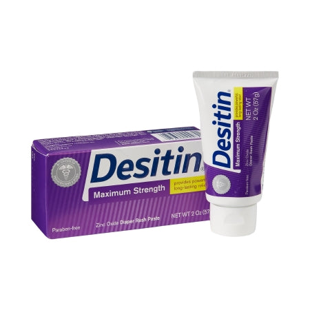 Diaper Rash Treatment Desitin® 2 oz. Tube Unscented Paste