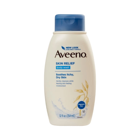 Body Wash Aveeno® Skin Relief Liquid 12 oz. Bottle Unscented