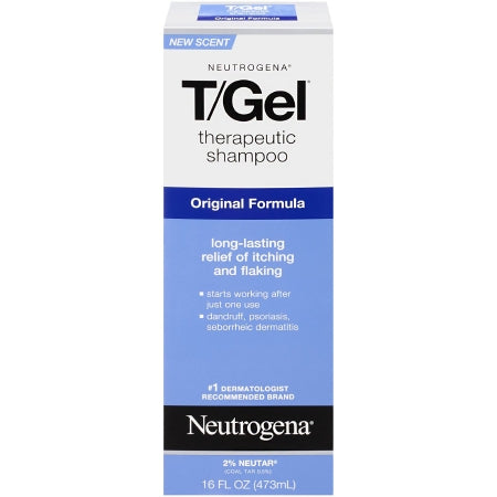 Dandruff Shampoo Neutrogena® T/Gel® Original Formula 16 oz. Flip Top Bottle Scented