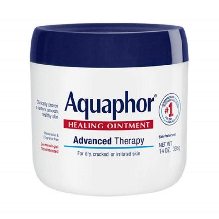 Hand and Body Moisturizer Aquaphor® Advanced Therapy 14 oz. Jar Unscented Ointment