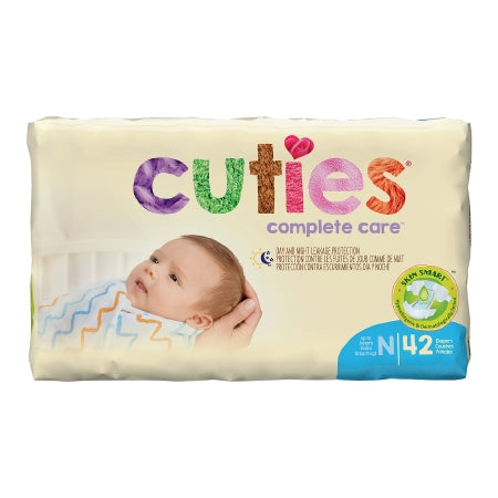 Unisex Baby Diaper Cuties® Newborn Disposable Heavy Absorbency