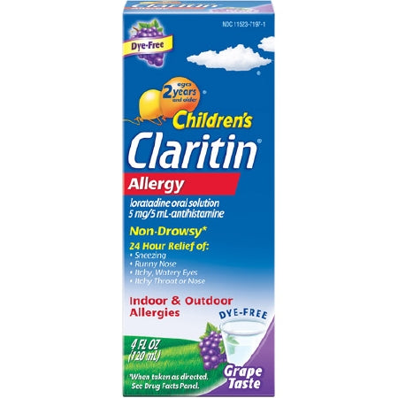 Children's Allergy Relief Children's Claritin® 5 mg / 5 mL Strength Syrup 4 oz.