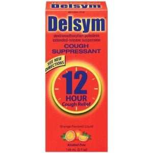 Cold and Cough Relief Delsym® 30 mg / 5 mL Strength Liquid 5 oz.