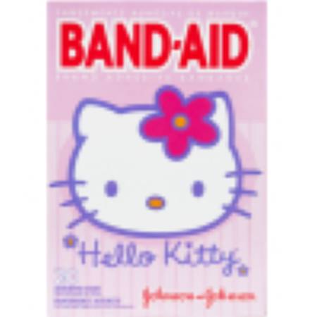 Adhesive Strip Band-Aid® Assorted Sizes Plastic Assorted Shapes Kid Design (Hello Kitty) Sterile