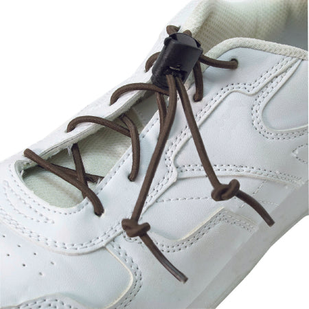 Shoelaces Brown Elastic