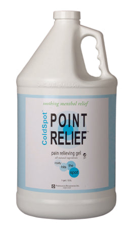Topical Pain Relief Point Relief® ColdSpot™ 0.06% - 12% Strength Menthol / Methyl Salicylate Topical Gel 1 gal.