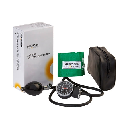 Aneroid Sphygmomanometer Unit McKesson LUMEON™ 2-Tubes Pocket Aneroid Child Small Cuff