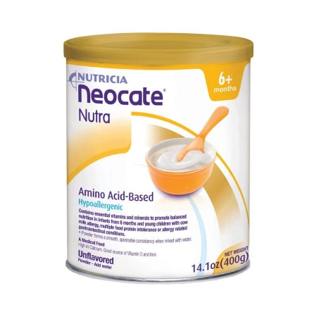 Pediatric Oral Supplement Neocate® Nutra Unflavored 14.1 oz. Can Powder