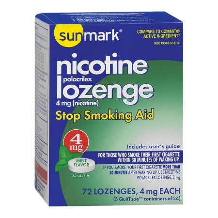 Stop Smoking Aid sunmark® 4 mg Strength Lozenge