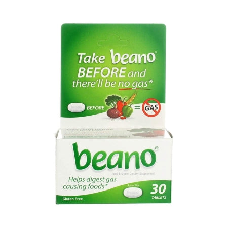 Gas Relief Beano® 300 GALU Strength Tablet 30 per Bottle