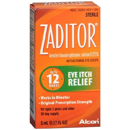 Allergy Eye Relief Zaditor® 0.17 oz. Eye Drops