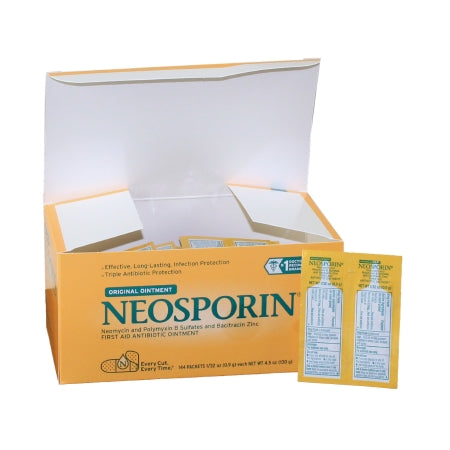 First Aid Antibiotic Neosporin® Ointment 0.9 Gram Individual Packet