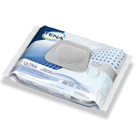 Rinse-Free Bath Wipe TENA ProSkin™ Ultra Soft Pack Aloe / Vitamin E / Chamomile Scented 48 Count