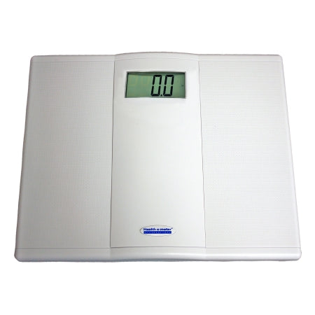 Floor Scale Health O Meter® Digital Audio Display 550 lbs. / 250 kg Capacity White Battery Operated
