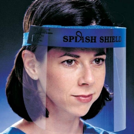 Face Shield Splash Shield™ One Size Fits Most Full Length Anti-fog Disposable NonSterile