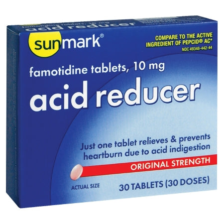 Antacid sunmark® 10 mg Strength Tablet 30 per Box