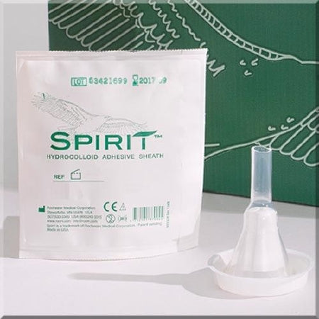 Male External Catheter Spirit™2 Self-Adhesive Band Hydrocolloid Silicone Intermediate