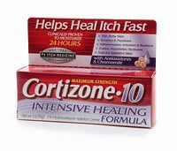 Itch Relief Cortisone 10® 1% Strength Cream 1 oz. Tube